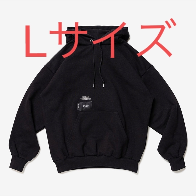 WTAPS CROSS BONES パーカー　ブラック　Lサイズ　ダブルタップス