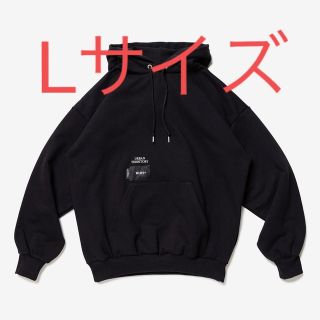 ダブルタップス(W)taps)のWTAPS CROSS BONES パーカー　ブラック　Lサイズ　ダブルタップス(パーカー)