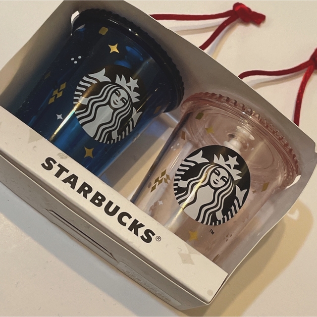 Starbucks Coffee(スターバックスコーヒー)のスタバ クリスマス オーナメント ハンドメイドのインテリア/家具(インテリア雑貨)の商品写真
