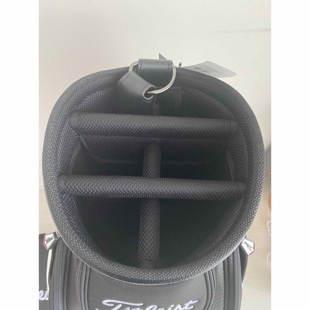 Titleist(タイトリスト)のタイトリスト　キャディーバック　CB202-BK 新品・未使用 スポーツ/アウトドアのゴルフ(バッグ)の商品写真