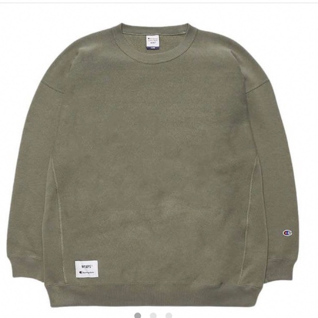 Wtaps Home Base Crewneck Olive Drab Sチャンピオン