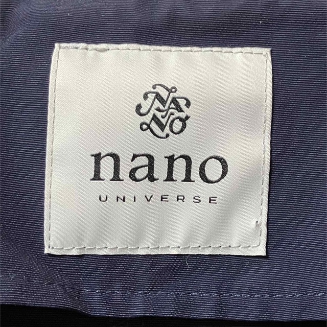 nano・universe(ナノユニバース)のnano universe ナノ ユニバース 長袖 マウンテンパーカー　ネイビー レディースのジャケット/アウター(ナイロンジャケット)の商品写真