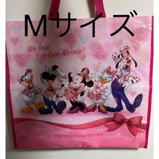 ディズニー(Disney)の販売終了★ディズニー　ミニー　ベスティーズバッシュ　ショッピングバッグ　Mサイズ(ショップ袋)