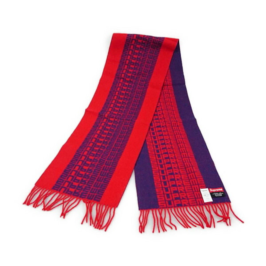 Supreme Logo Repeat Scarf