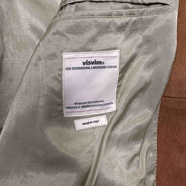 visvim PATTON COAT IT (VEG LAMB) 18SS