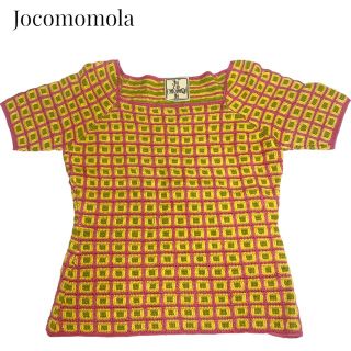 【Jocomomola】クロシェニット　トップス　ホコモモラ