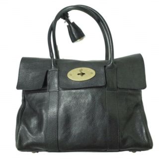 MULBERRY マルベリー BAYSWATER ベイズウォーター ブラック レザー