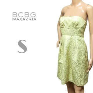 ビーシービージーマックスアズリア(BCBGMAXAZRIA)の【未使用】ジャガード ベア ミニワンピ(ミニワンピース)