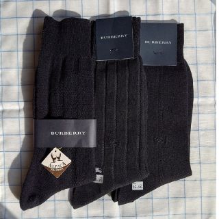 バーバリー(BURBERRY)のBURBERRY　Men's　靴下3足(ソックス)