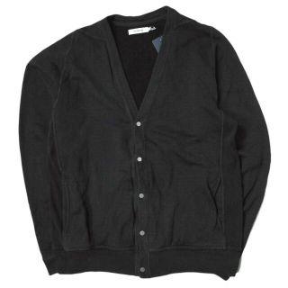 ノンネイティブ(nonnative)のnonnative ノンネイティブ 22SS 日本製 DWELLER CARDIGAN COTTON SWEAT OVERDYED VW スウェットカーディガン NN-C4103 3 BLACK トップス【中古】【nonnative】(カーディガン)