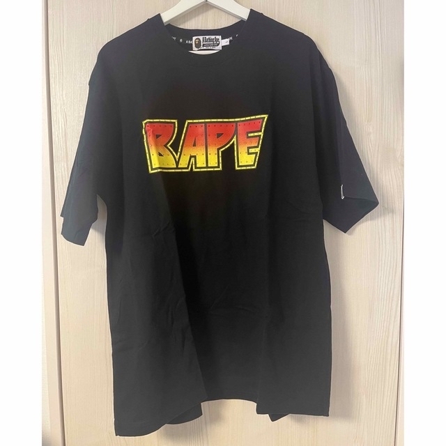 A BATHING APE ラインストーンカモTシャツ　Ｌサイズ