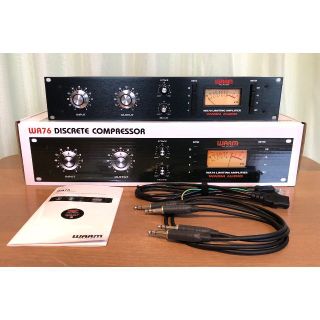 ローランド(Roland)のWarm Audio WA76 ワンオーナー品 ケーブルおまけ付き 送料込み(エフェクター)