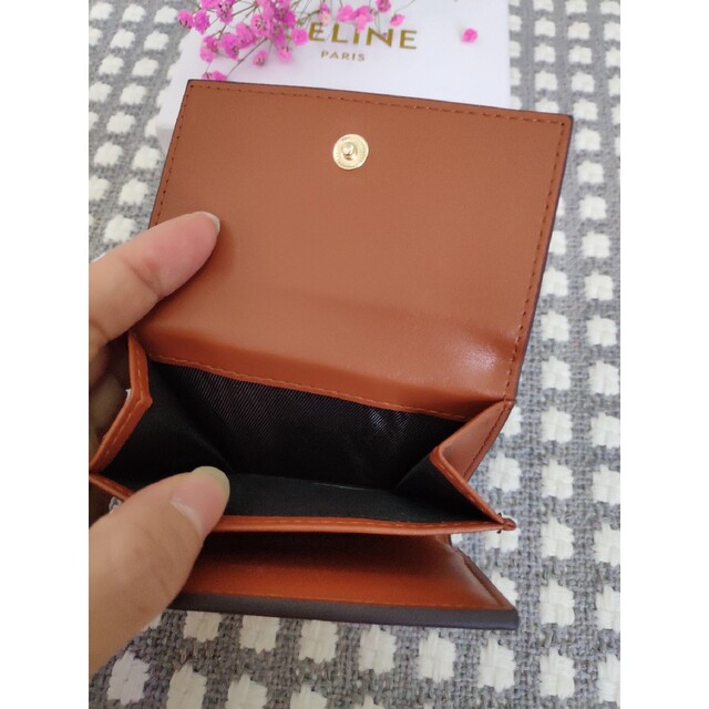 最短翌着!セリーヌ⛄️3つ折り財布 ♬極美品 ☆コインケース ♡人気❤️さいふ - 4