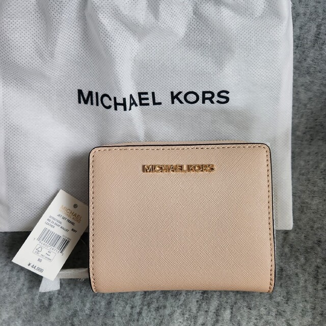 新品 マイケルコース MICHEAL KORS 定価44,000円 二つ折り財布