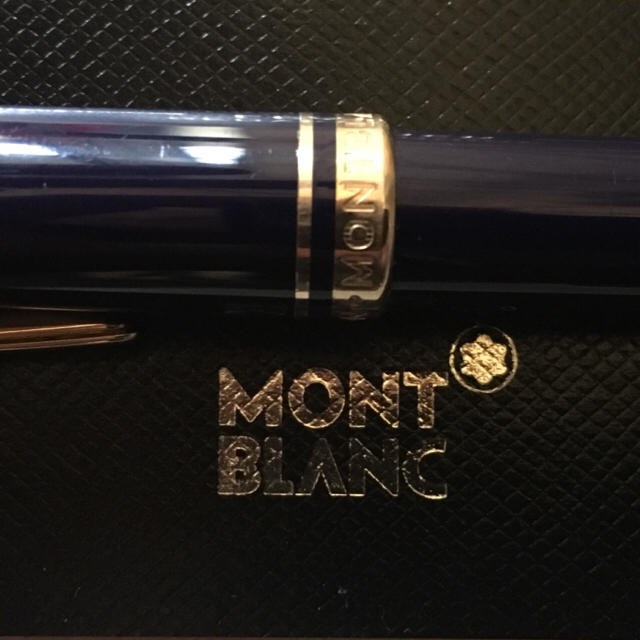 MONTBLANC(モンブラン)のサカタケ様専用  モンブラン ボールペン ジェネレーション ネイビーカラー インテリア/住まい/日用品の文房具(ペン/マーカー)の商品写真