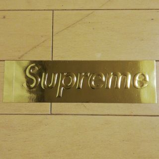 シュプリーム(Supreme)のSUPREME EMBOSSED BOX LOGO STICKER(その他)