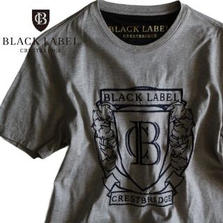 ブラックレーベルクレストブリッジ(BLACK LABEL CRESTBRIDGE)の【BLACK LABEL CRESTBRIDGE】半袖Tシャツ　ロゴエンブレム★(Tシャツ/カットソー(半袖/袖なし))