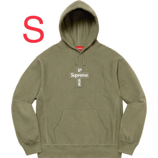 シュプリーム(Supreme)のCross Box Logo Hooded Sweatshirt シュプリーム(パーカー)