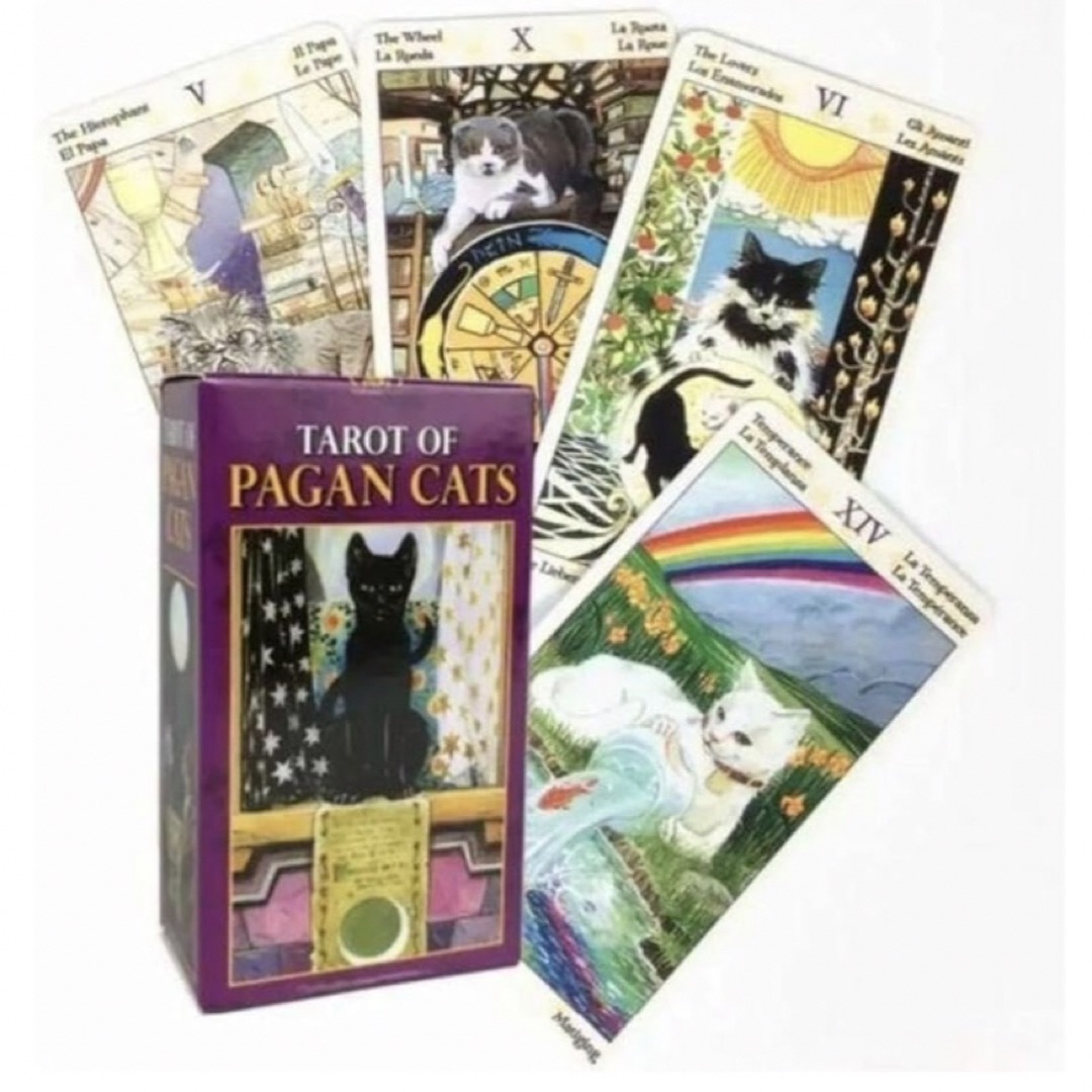 タロット オブ ペイガン・キャッツ　Tarot Of Pagan Cats エンタメ/ホビーのエンタメ その他(その他)の商品写真