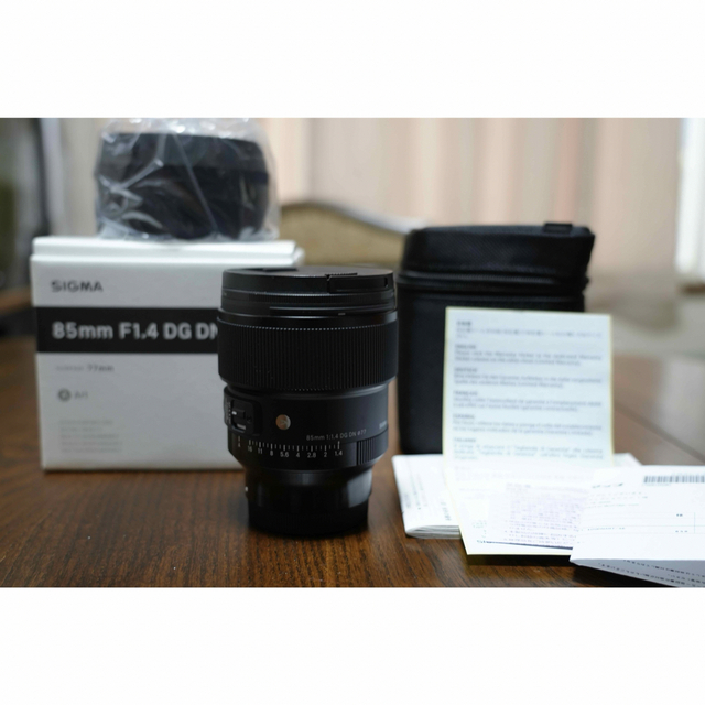 SIGMA 85mm f1.4 dg dn art Eマウント - レンズ(単焦点)