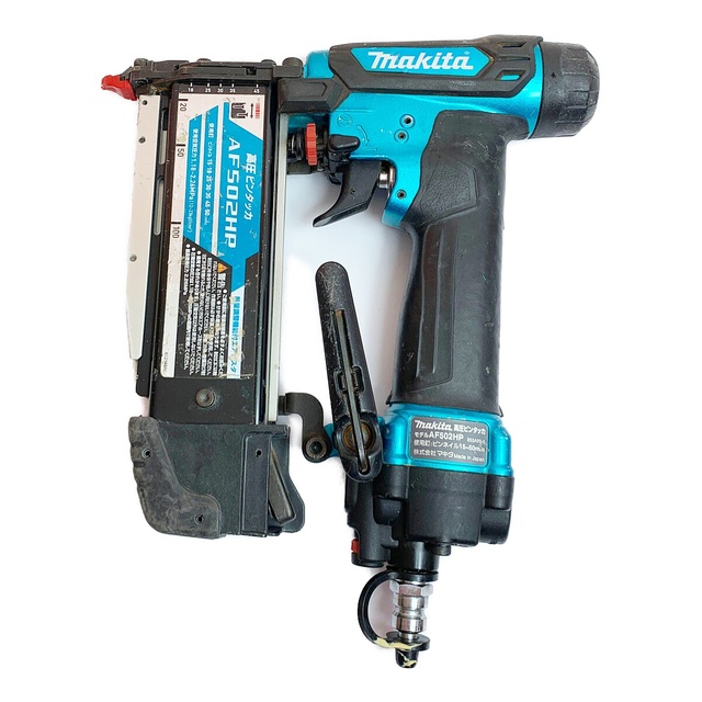 ♭♭MAKITA マキタ 高圧ピンタッカ 本体のみ 15-50mm AF502HP メタル