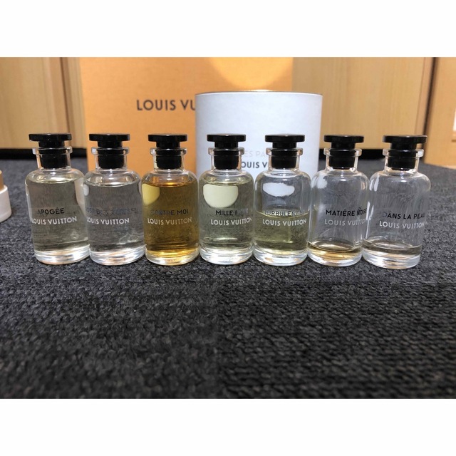 LOUIS VUITTON(ルイヴィトン)のLOUIS VUITTON オードゥ パルファンミニチュア香水セット7本セット コスメ/美容の香水(香水(女性用))の商品写真