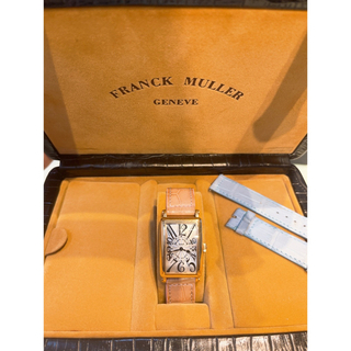 フランクミュラー(FRANCK MULLER)の【お正月限定値下げ】フランクミュラー　ロングアイランド　ギャランティ・ベルト付(腕時計)