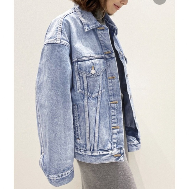 L'Appartement DEUXIEME CLASSE(アパルトモンドゥーズィエムクラス)のアパルトモン美品boysdenimjacketgジャンdeuxiemeclass レディースのジャケット/アウター(Gジャン/デニムジャケット)の商品写真