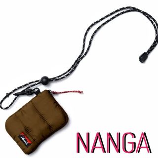 ナンガ NANGA 財布 コインケース ウォレット コヨーテ キャンプ ダウン