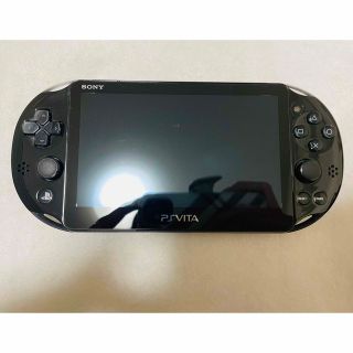 プレイステーションヴィータ(PlayStation Vita)のPSVita PCH-2000 ZA11 本体 ブラック 動作良好(家庭用ゲーム機本体)