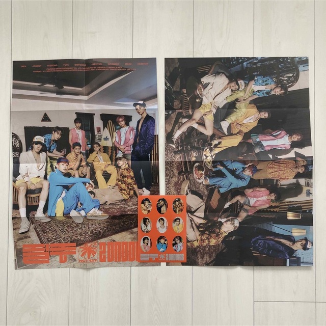 NCT127 2Baddies 疾走 ポスター ステッカー エンタメ/ホビーのCD(K-POP/アジア)の商品写真