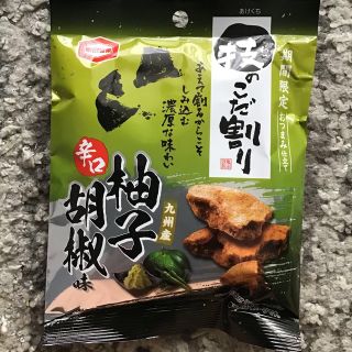 カメダセイカ(亀田製菓)の亀田製菓　技のこだ割り　期間限定　柚子胡椒味　5袋(菓子/デザート)