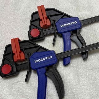 WORKPRO クランプ Fクランプ クイックバークランプ 150ｍｍ 2本組(工具/メンテナンス)