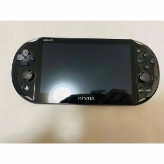 プレイステーションヴィータ(PlayStation Vita)のPSVita PCH-2000 ZA11 本体 ブラック 動作確認済み(家庭用ゲーム機本体)