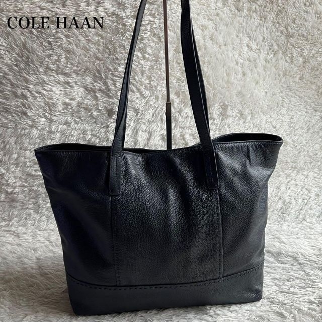 Cole Haan - コールハーン トートバッグ ダークネイビー 肩掛け A4対応