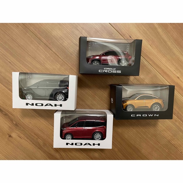 トヨタ(トヨタ)のトヨタ ノベルティ 4台 自動車/バイクの自動車(その他)の商品写真