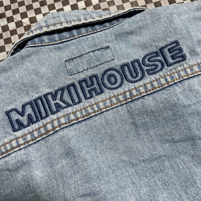 mikihouse(ミキハウス)のミキハウス　ジージャン キッズ/ベビー/マタニティのキッズ服女の子用(90cm~)(ジャケット/上着)の商品写真