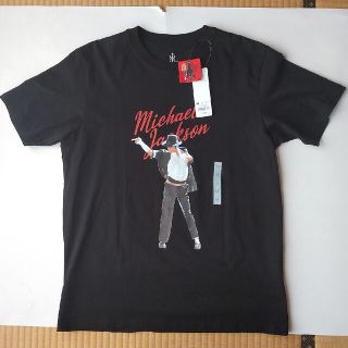 ジーユー(GU)のGU x マイケルジャクソン 半袖Tシャツ サイズM 新品 未着(Tシャツ/カットソー(半袖/袖なし))