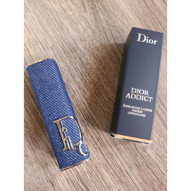 Dior(ディオール)のDior　アディクトリップスティックケース　インディゴデニム コスメ/美容のメイク道具/ケアグッズ(ボトル・ケース・携帯小物)の商品写真