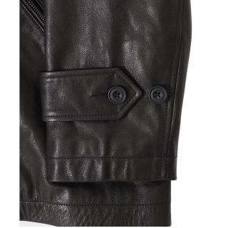 YOKE - YOKE 23SS GOAT LEATHER ZIP BLOUSON ブラックの通販 by