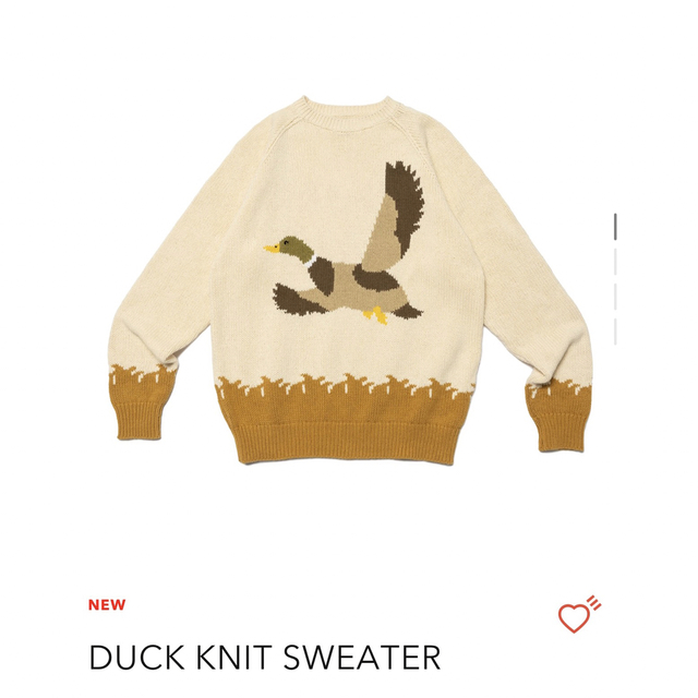 トップス HUMAN MADE duck knit 16000円 品数豊富! | PINTUPLASTCOMVE