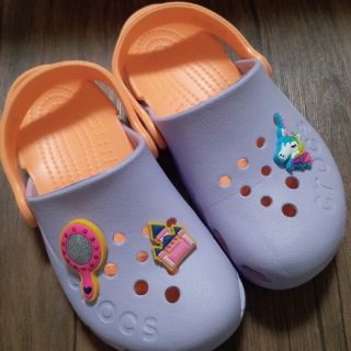 クロックス(crocs)の新品試着のみ　crocs　18.5(サンダル)