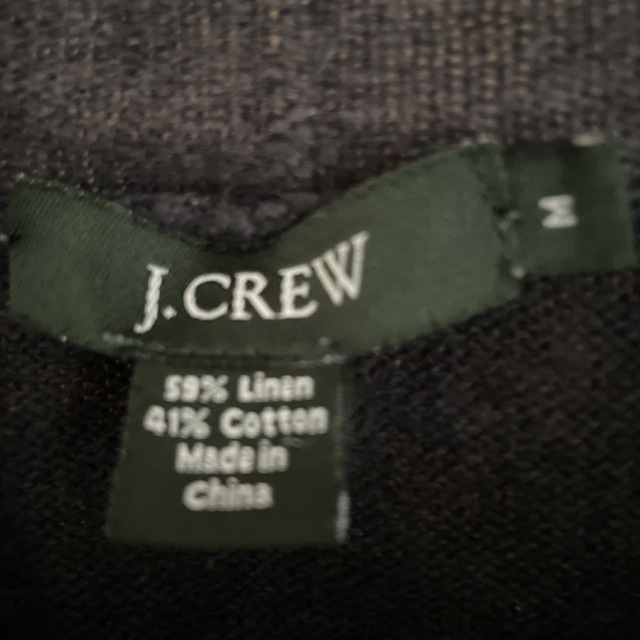 J.CREW クルーネック　カットソー　リネン、コットン素材　size  M 6