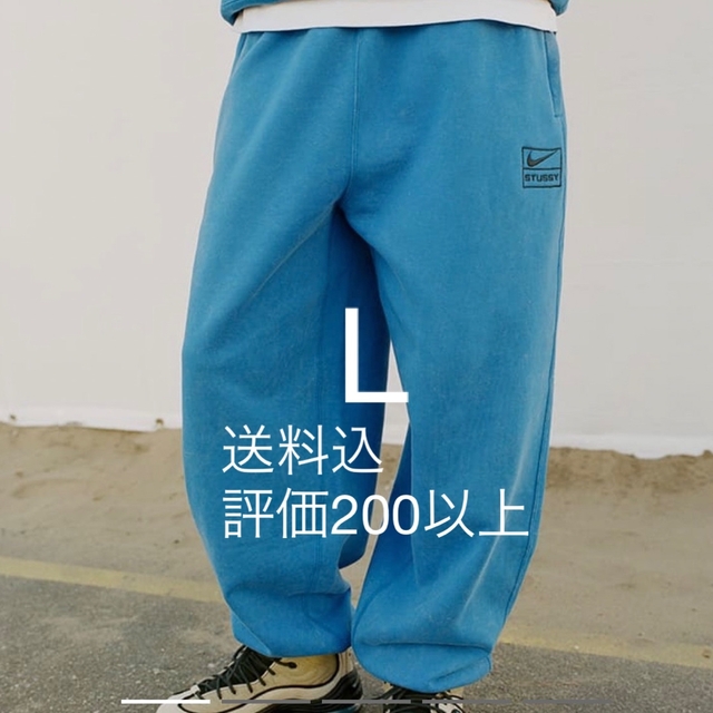 nike×stussy スウェットパンツ ブルーL | フリマアプリ ラクマ nike×stussy スウェットパンツ ブルーL | フリマアプリ ラクマ