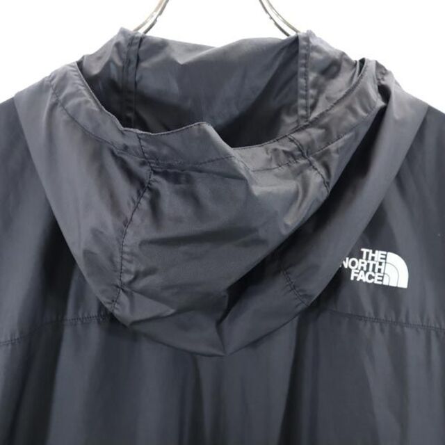 THE NORTH FACE(ザノースフェイス)のノースフェイス ビッグサイズ アウトドア WINDWALL マウンテンパーカー XXL ブラック THE NORTH FACE ロゴ メンズ 【中古】  【230305】 メンズのジャケット/アウター(ダッフルコート)の商品写真