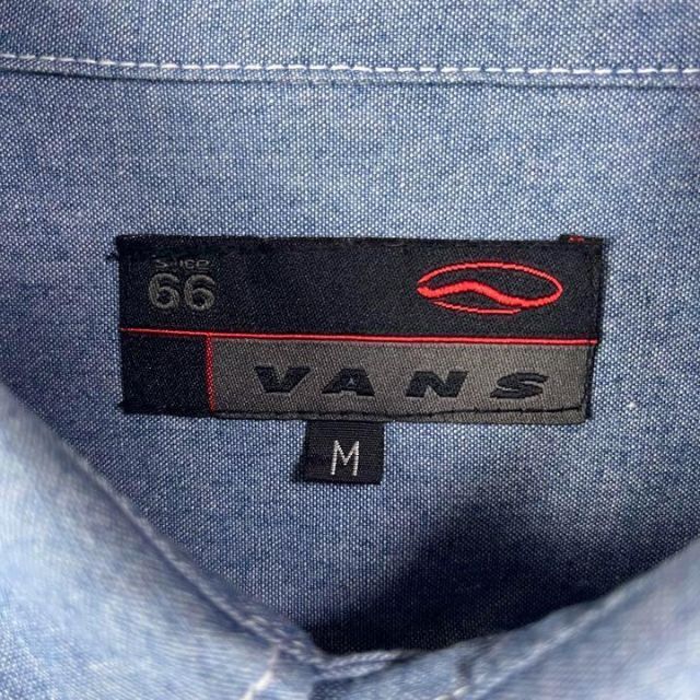 VANS(ヴァンズ)の90's OLD VANS バンズ　2WAY ロゴ刺　デザインシャツ　　珍品 メンズのトップス(シャツ)の商品写真