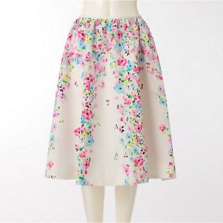 チェスティ(Chesty)のChesty  Flower Line Skirt(ひざ丈スカート)