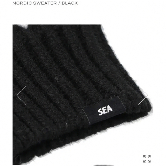 WIND AND SEA NORDIC SWEATER