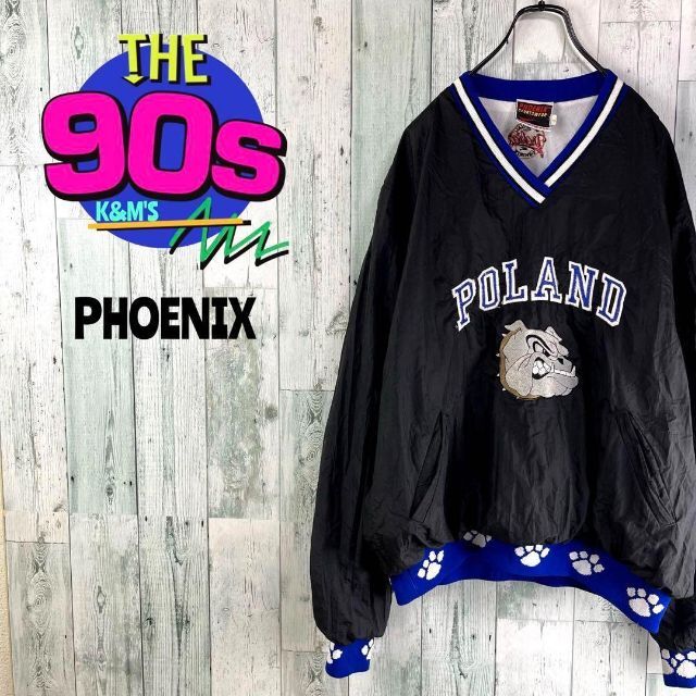 80´s PHOENIX SPORTS ポーランド ナイロン プルオーバー-