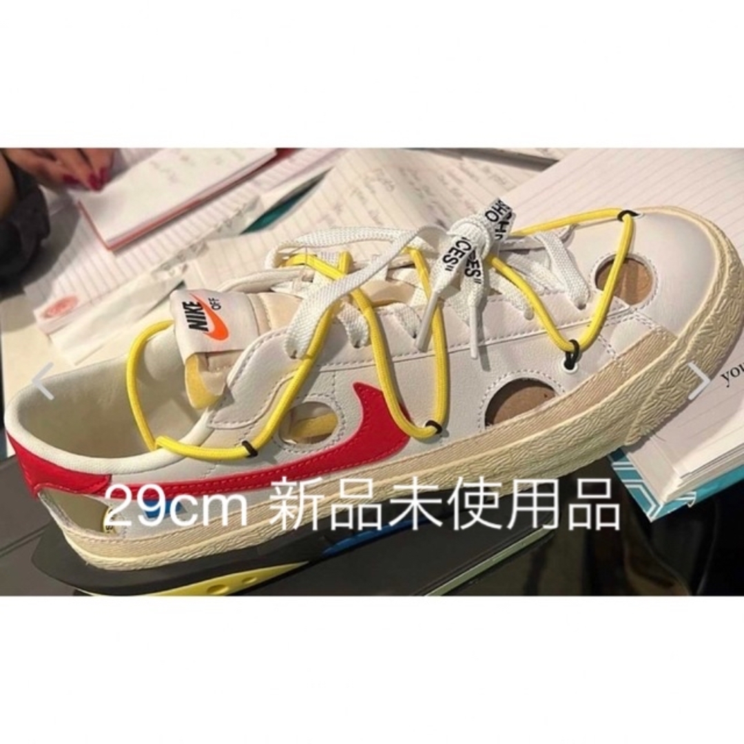 Off-White NIKEコラボスニーカー ブレーザーロー